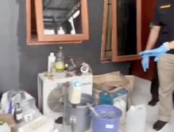 BNN Ungkap Produksi Tembakau Sintetis di Kawasan Perumahan Tangerang
