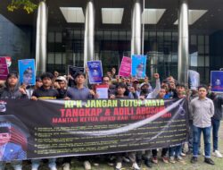 Ratusan Mahasiswa Sumsel Datangi KPK, Minta Abusari Diperiksa Terkait Pinjaman Pemda.Muba Terhadap PT MSI
