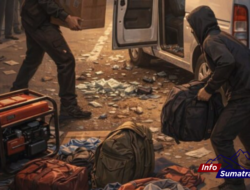 Singgah di Medan Usai dari Aceh, Mobil Relawan Asal Banten Jadi Sasaran Maling