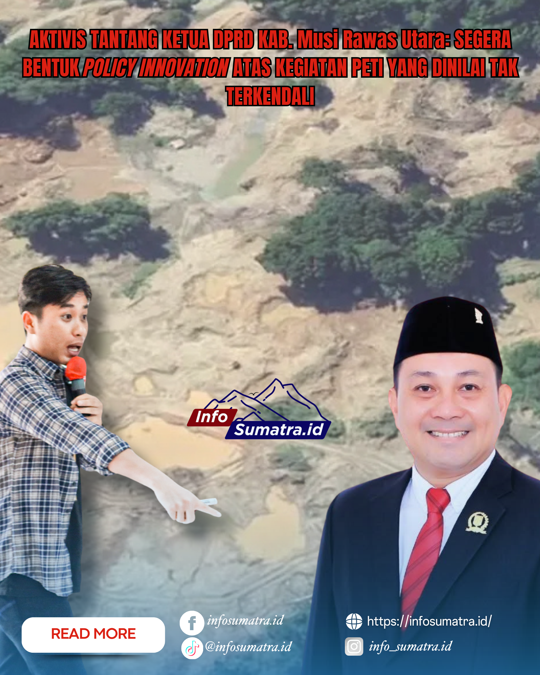 Pengurus Poros Muda Sriwijaya, Tantang Ketua DPRD Muratara